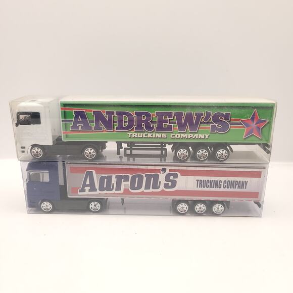 Swibco Trucking Company Toy Semi Truck Set of 10 New in package - Picture 2 of 13